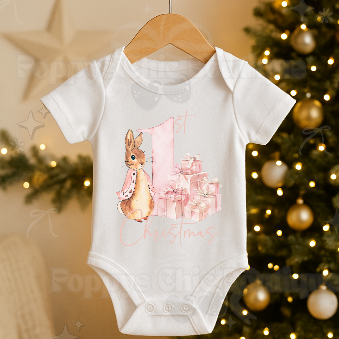 Peter rabbit first Christmas