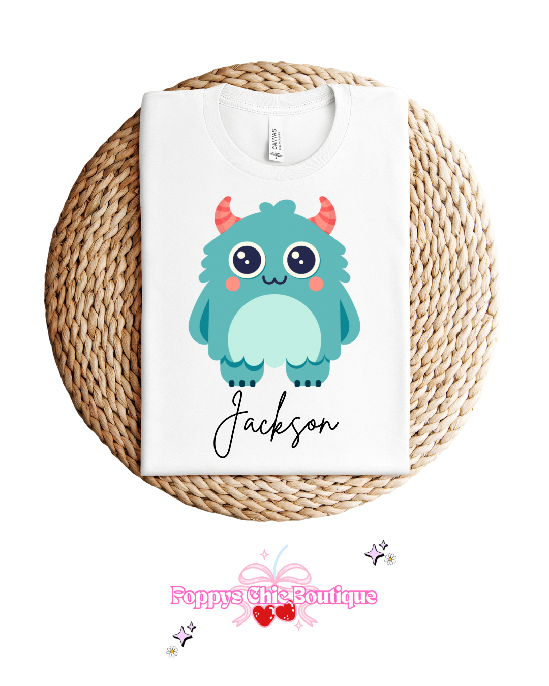 Monster tee personalised