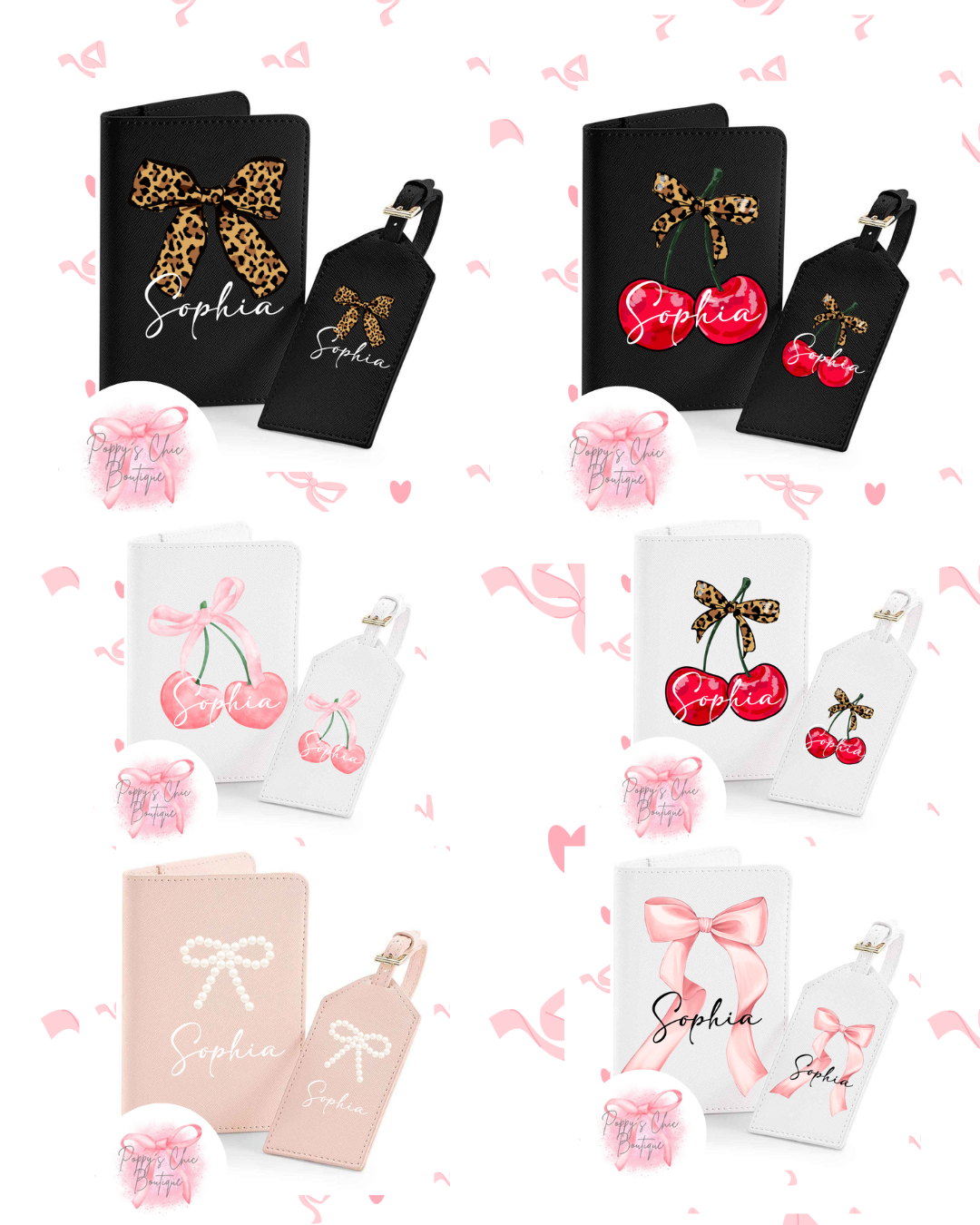 Personalised Passport Cover & Luggage Tag