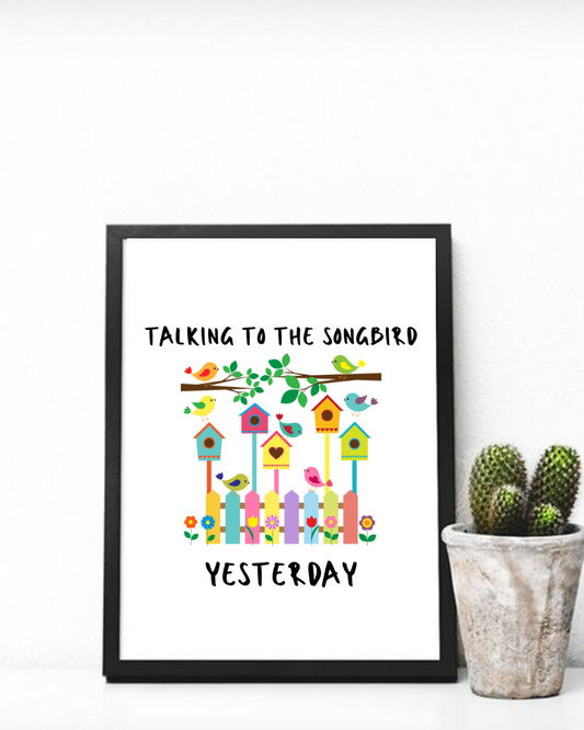 Songbird print