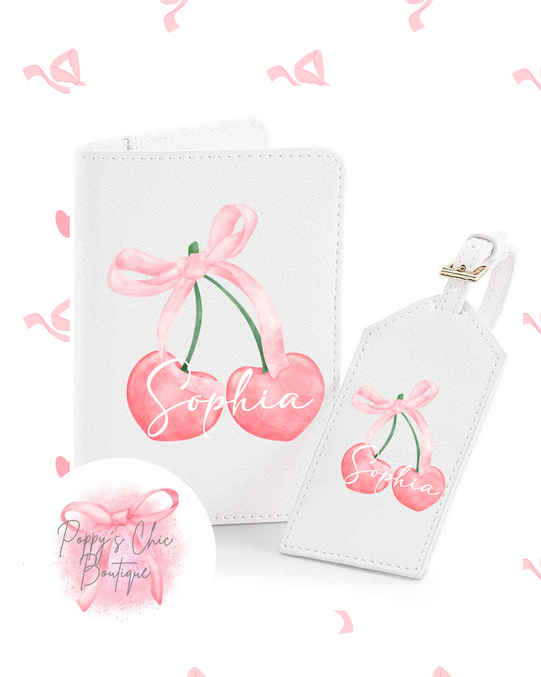 Personalised Passport Cover & Luggage Tag