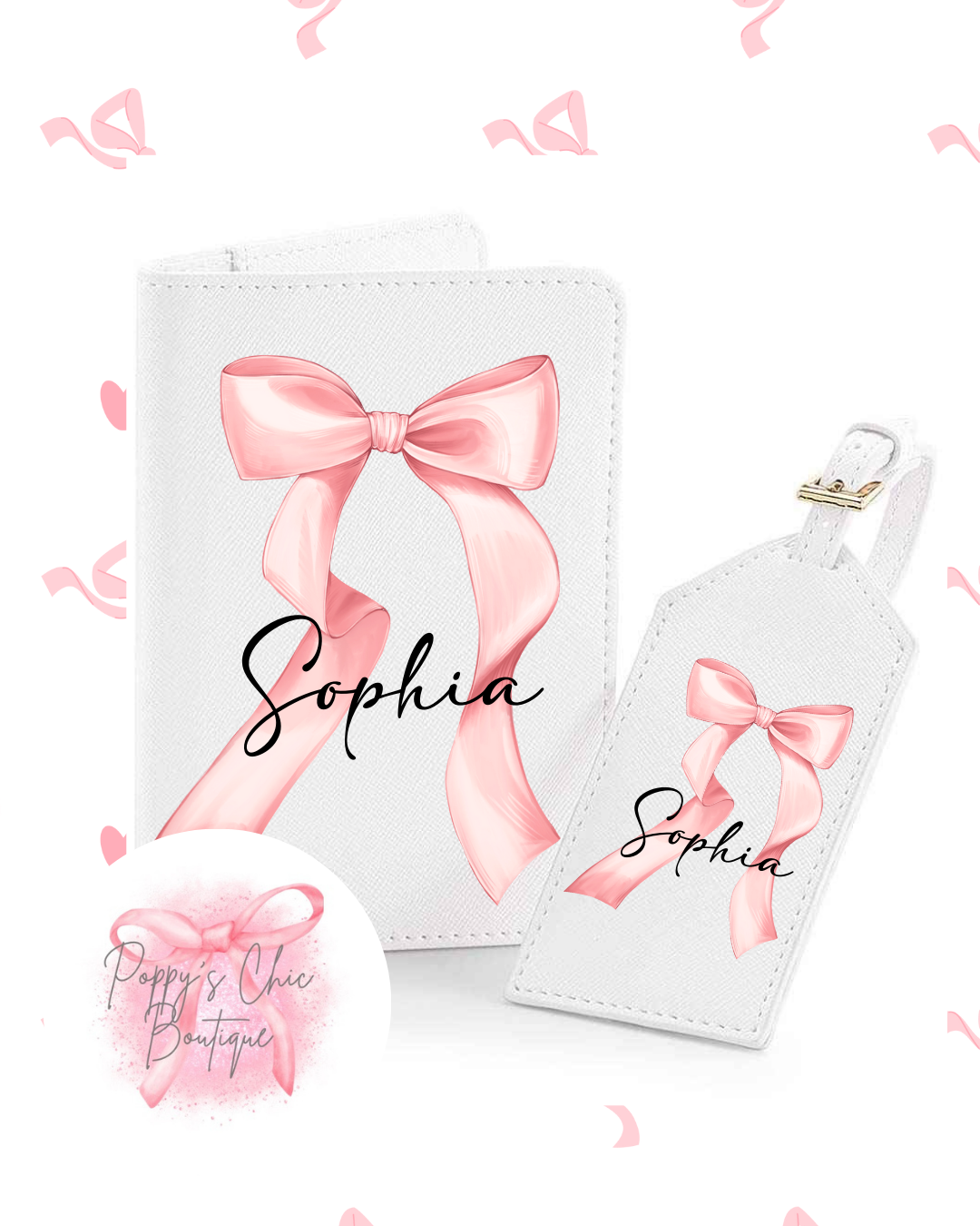 Personalised Passport Cover & Luggage Tag