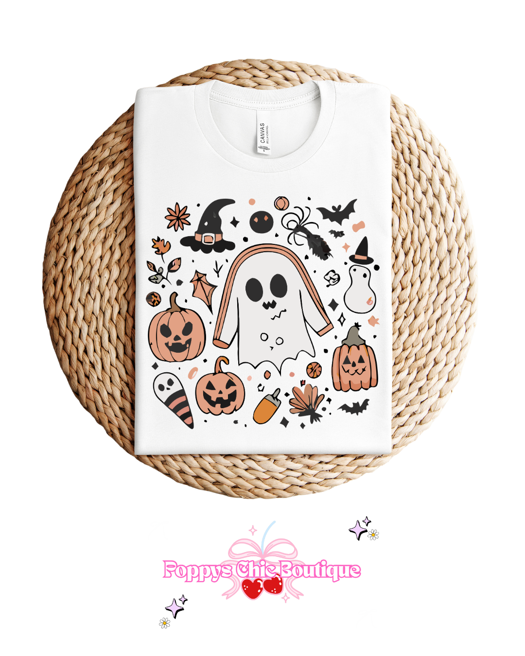 Cute Spooky Print Tee