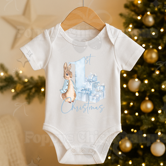 Peter rabbit first Christmas