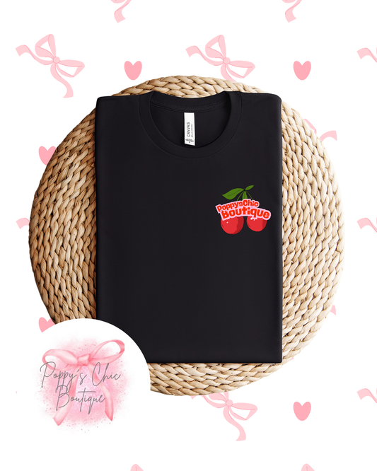 PCB Cherry Logo Tee