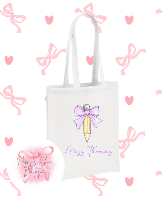 Teacher Tote Bags